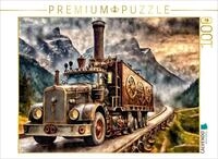 CALVENDO Puzzle CALVENDO Puzzle Auflieger-Lastkraftwagen, 1000 Teile...