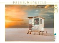 CALVENDO Puzzle CALVENDO Puzzle Fernglas mit Blick aufs Meer, 500 Teile...
