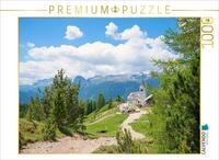 CALVENDO Puzzle CALVENDO Puzzle Chiesa Santa Croce am Heiligkreuzkofel, 1000...