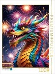 CALVENDO Puzzle CALVENDO Puzzle Feuerwerksdrache &ndash; Farben der Magie, 1000...