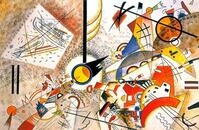 Piatnik Puzzle Kandinsky, Bustling Aquarelle, Puzzleteile
