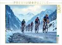 CALVENDO Puzzle CALVENDO Puzzle Winterritt &uuml;ber den Pass, 1000 Teile...
