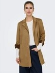 ONLY Langjacke ONLJOLINE FAUX SUEDE COAT LIFE CC OTW mit Reverskragen, weiches