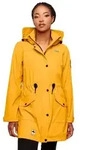 Navahoo Outdoorjacke Deike modischer Damen Outdoor Regenmantel gelb S (36)
