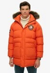 Superdry Steppjacke EVEREST LONGLINE BAFFLED PARKA Oversize-Passform, aus...