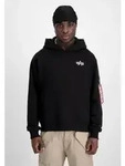 Alpha Industries Hoodie Signature Backprint Hoodie schwarz M (48/50)