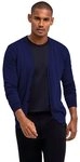 FALKE Strickjacke FALKE Pure Merino Wool Herren (1-tlg) aus reiner, extrafeiner