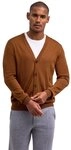 FALKE Strickjacke FALKE Pure Merino Wool Herren (1-tlg) aus reiner, extrafeiner