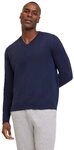 FALKE Strickpullover FALKE Pure Lambswool Herren (1-tlg) aus extrafeiner...
