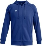 Under Armour&reg; Kapuzensweatshirt UA RIVAL FLEECE FZ HOODIE TECH BLUE