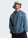 Fleecepullover THE NORTH FACE "M OXARA HOODED FLEECE", Herren, Gr. M, blau (granite