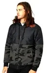 Fox Racing Freizeitanzug Fox Lindon Sasquatch Fleece Kapuzenjacke Schwarz/Camo M