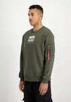 Alpha Industries Sweater Satin Logo Sweatshirt