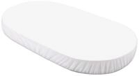 Waldin Spannbettlaken gro&szlig; f&uuml;r Babybett 7in1 OWAL, Jersey Baumwolle, 124x73...