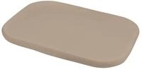 Waldin Spannbettlaken f&uuml;r Babybett 5in1, Jersey Baumwolle, 93x66 cm, Taupe,