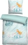 Biberna Kinderbettw&auml;sche 0004524 Prinzessin, Einhorn, Feinbiber, 2 teilig,...