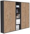 BMG M&ouml;bel Aktenschrank B&uuml;rom&ouml;bel Office Edition 10 (Aktenschrank Regal Set,