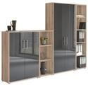 moebel-dich-auf Aktenschrank TABOR 4 (B&uuml;roschrank Mehrzweckschrank ideal f&uuml;r...