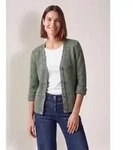 CECIL Cardigan Grobstrick gr&uuml;n L (42)