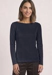 STREET ONE Langarmshirt mit U-Boot-Ausschnitt