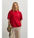 PEGADOR T-Shirt RAUMA HEAVY OVERSIZED TEE rot L (54/56)
