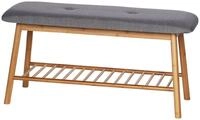 WENKO Schuhbank Bahari, BxTxH: 90x34x45 cm, aus Bambus