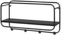 4LIVING Garderobenst&auml;nder Flurgarderobe mit Regal LABYRINT, 4 Haken
