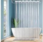 LuxusKollektion Duschvorhang Duschvorhang 200x200 Transparent H200 x B200 cm...