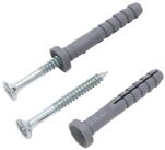 PROTEKTOR Befestigungsanker Schlagd&uuml;bel Kreuzschlitz, (6 &times; 40 mm, 100 St&uuml;ck,