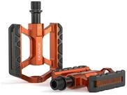 LuxusKollektion Plattformpedale Fahrradpedale Alu Orange kleine Plattform