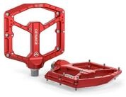 LuxusKollektion Plattformpedale MTB Pedale CNC Aluminium Profi rot