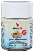 CREARTEC Lack Klarlack - 50ml - zum lebensmittelechten Versiegeln von Objekten,...