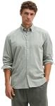 Marc O'Polo Langarmhemd regular mit Button-Down-Kragen gr&uuml;n S