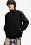 Superdry Blouson CAMPUS PADDED HARRINGTON JKT Kunstfaser, relaxed fit schwarz XXXL