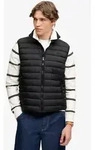 Superdry Steppweste FUJI LITE PADDED GILET Kunstfaser, slim fit schwarz S (46)