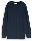 TOM TAILOR Strickpullover plus mouline structured crew n
