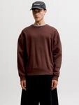Sweatshirt JACK & JONES "JJEACE SWEAT CREW NECK NOOS", Herren, Gr. L, braun (bitter