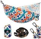 LuxusKollektion H&auml;ngematte H&auml;ngematte ultraleicht Camping 300kg 275 x 140 cm Bunte