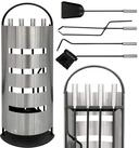 DanDiBo Kamingarnitur 5 Teilig Set 96615 Kaminset Kamingarnitur Ofenbesteck,...