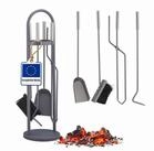 relaxdays Kamingarnitur Kaminbesteck modern 5-teilig, (5-St)