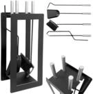 DanDiBo Kamingarnitur 5 Teilig Set 96572 Kaminset Kamingarnitur Ofenbesteck,...
