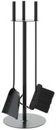 vidaXL Kamingarnitur, 4-tlg. Kaminwerkzeug-Set 22x59 cm Stahl