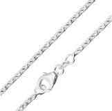 trendor Collier 28806, M&auml;nner 925 Silber Diamantierte Ankerkette 1,75 mm