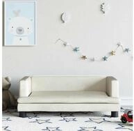 vidaXL Kindersofa vidaXL Kindersofa Creme 80x45x30 cm Samt