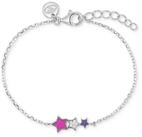 TOM TAILOR Armband Sterne, mit Zirkonia (synth) - Emaille