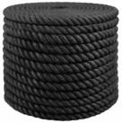 vidaXL Seil Juteseil 24 mm Schwarz 100% Tossa Jute (1-tlg)