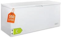 GastroHero Gefriertruhe Tiefk&uuml;hltruhe ECO 650, 550L, Klappdeckel,...