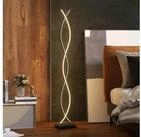 HOMCOM Stehlampe Standleuchte Modern 144 cm f&uuml;r Wohnzimmer und Schlafzimmer,