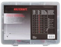 VOLTCRAFT Krokodilklemme VOLTCRAFT 1417395 Krokodilklemmen-Set Schwarz, Rot...