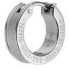 Diesel Single-Creole Schmuck Geschenk Edelstahl Ohrringe EARRING